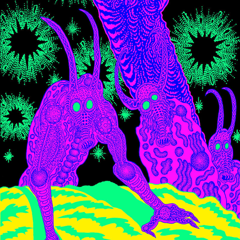 Osees - Abomination revealed at last (grimace purple) (Coloured Vinyl LP)