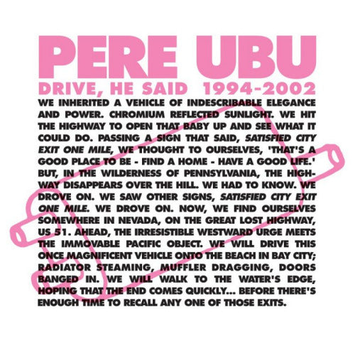 Pere Ubu - Drive he said 1994-2002 (.. Said 1994 - 2002, Box Set LP)