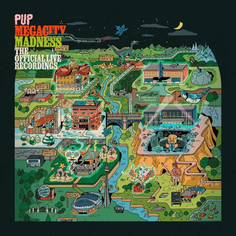 Pup - Megacity madness: the official live recordings (Coloured Vinyl LP)