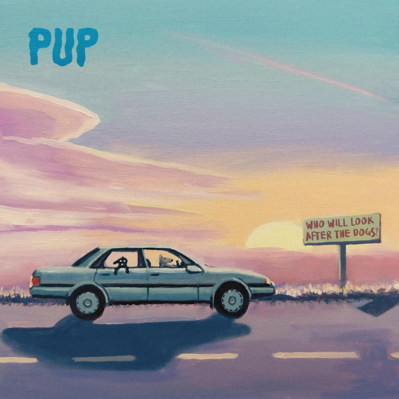 PUP - Who will look after the dogs? (Pink Purple, Insert, Coloured Vinyl LP)