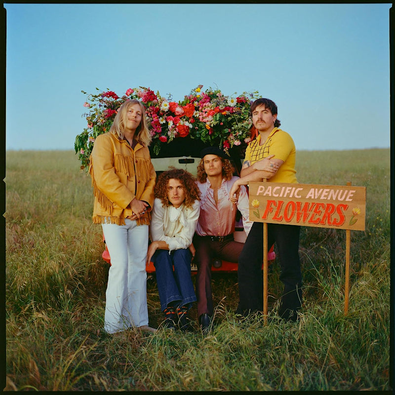 Pacific Avenue - Flowers (White and Red Vinyl, Coloured Vinyl LP)
