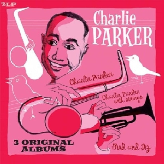 Charlie Parker - 3 original albums (Bird and Diz/Charlie Parker/Charlie Parker With Strings LP)
