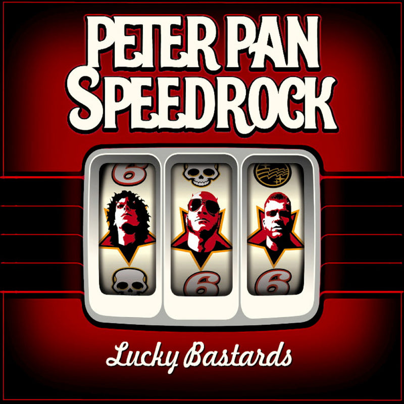 Peter Pan Speedrock - Lucky bastards (White, Gatefold Sleeve, Coloured Vinyl, Reissue, Limited Edition LP)
