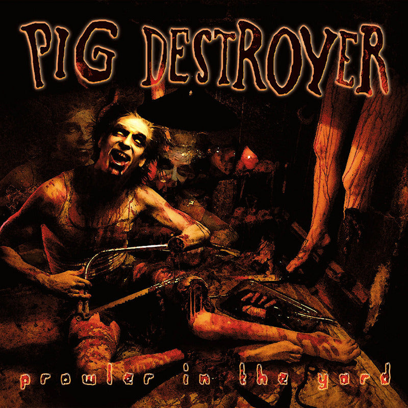 Pig Destroyer - Prowler in the yard (.. the Yard / Orange With Black Smoke Vinyl LP)
