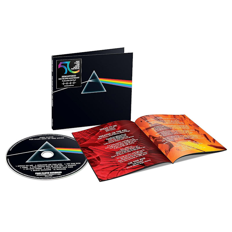 Pink Floyd - The dark side of the moon (50th anniversary remast (Anniversary Edition, Remastered, Reissue CD)
