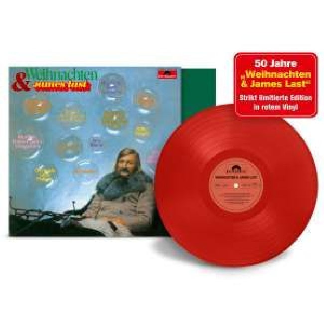 James Last - Weihnachten & james last (.. & James Last / 180gr. Opaque Red Vinyl, High Quality", "Coloured Vinyl", "Reissue", "Limited Edition LP)