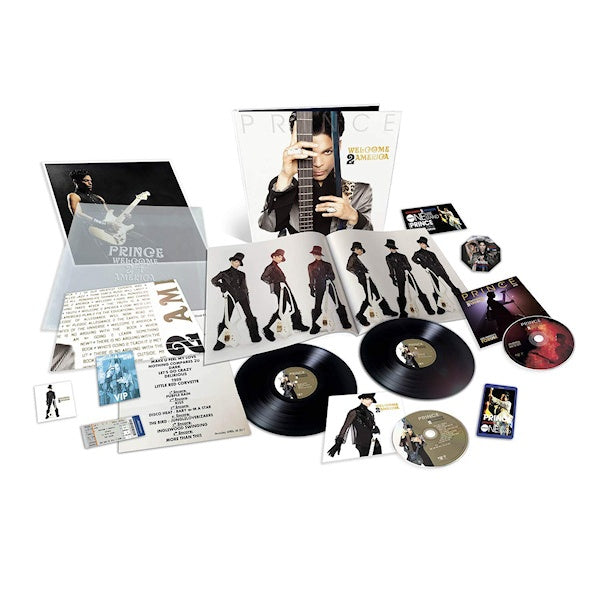 Prince - Welcome 2 america (.. America / 2lp+CD+Blry / Book/Poster/Memorabilia, Deluxe Edition, Box Set LP)