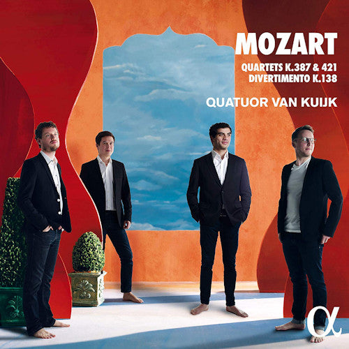 Wolfgang Amadeus Mozart - Quartets k.387 & 421/divertimento k.138 (Quatuor Van Kuijk CD)