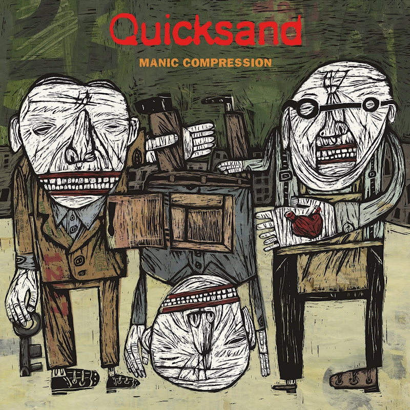 Quicksand - Manic compression (Coloured Vinyl, Reissue LP)