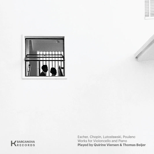 Quirine Viersen & Thomas Beijer - Escher, chopin, lutoslawski, poulenc, works for vi (Gatefold Sleeve, Insert LP)
