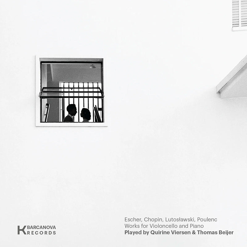 Quirine Viersen & Thomas Beijer - Escher, chopin, lutoslawski, poulenc, works for vi (Gatefold Sleeve, Insert LP)