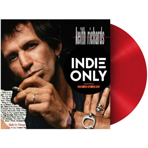 Richards, Keith - Talk is cheap (30th Anniversary Limited Edition Red Vinyl/Indie Only, Coloured Vinyl LP)