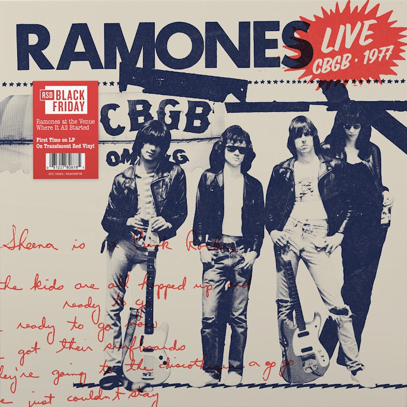 Ramones - Live at cbgb, 1977 (Coloured Vinyl, Black Friday LP)