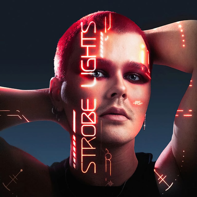 Red Sebastian - Strobe lights (7" red vinyl single) (Red, Coloured Vinyl 7-inch single)