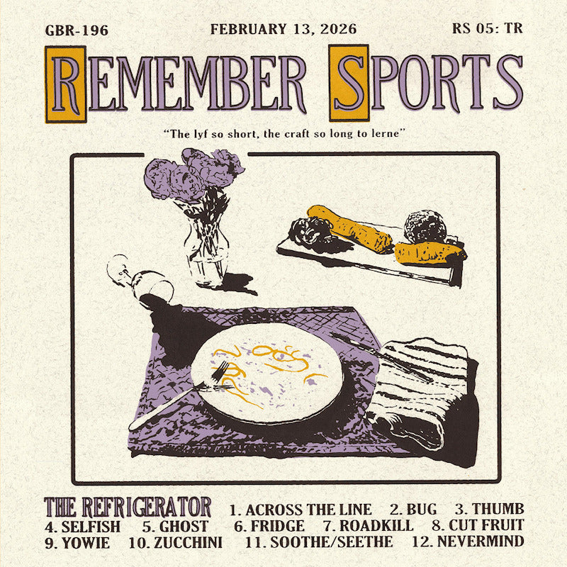 Remember Sports - The refrigerator (Coloured Vinyl LP)