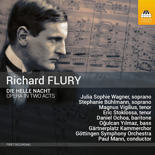 Richard Flury - Die helle nacht: opera in two acts (CD)