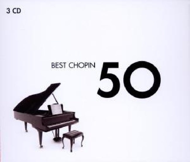 Frederic Chopin - 50 best chopin (Daniel Adni/Dmitri Alexeev/Martha Argerich/& Others CD)