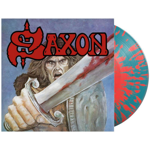 Saxon - Saxon (Limited Blue & Red Splatter Vinyl, Coloured Vinyl LP)