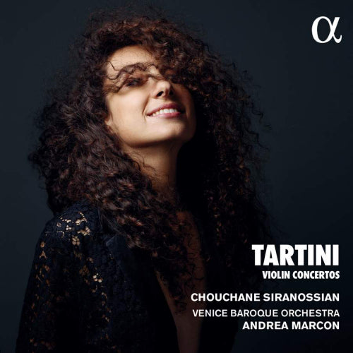 Chouchane Siranossian - Tartini violin concertos (Venice Baroque Orchestra/Andrea Marcon CD)