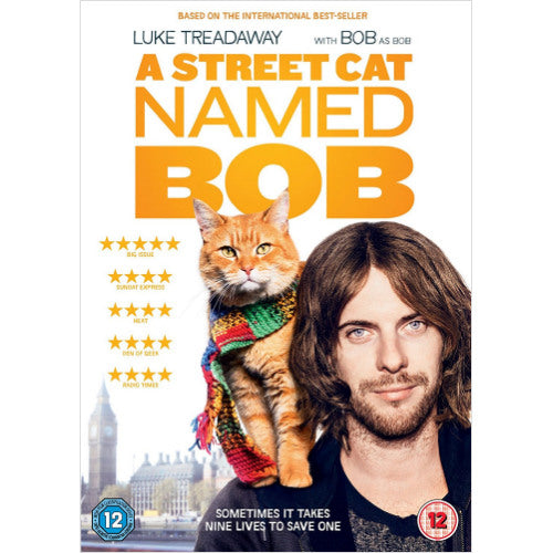 Movie - A street cat named bob (Uk Version /Cast: Luke Treadaway, Bob the Cat DVD movie)