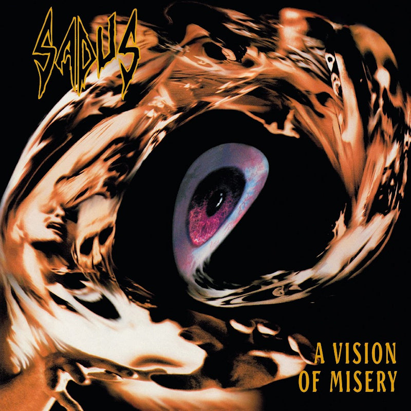 Sadus - A vision of misery (Gold, High Quality, Insert, Coloured Vinyl LP)