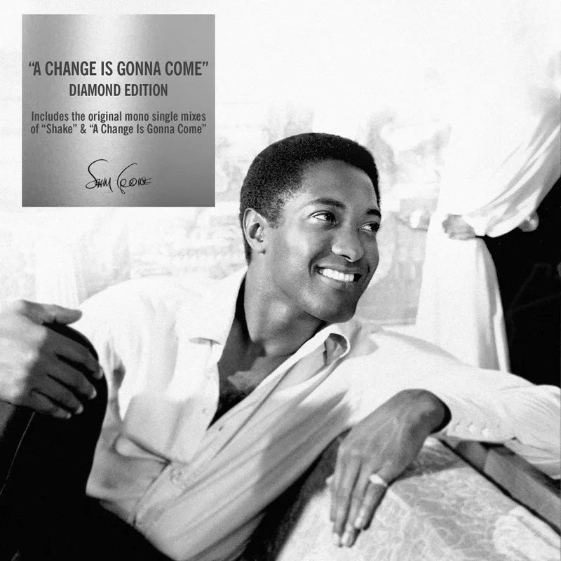 Sam Cooke - 7-a change is gonna come (White, Coloured Vinyl, Black Friday, Limited Edition 12-inch maxi-single)
