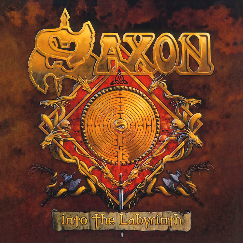 Saxon - Into the labyrinth (High Quality, Coloured Vinyl, Reissue, Limited Edition LP)