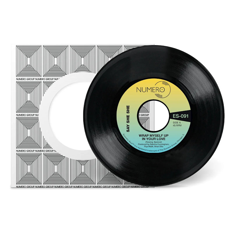 Say She She & Jim Spencer - Wrap myself up in your love (7-inch single)