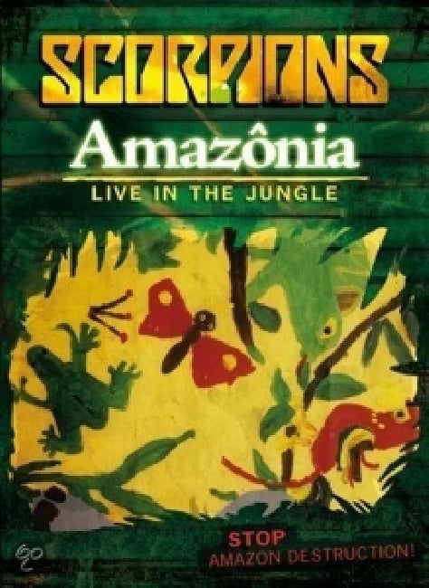 Scorpions - Amazonia - live in the jungle (.. Jungle / Manau, Brasil, August 9, 2007 / Pal/Reg 0 DVD movie)
