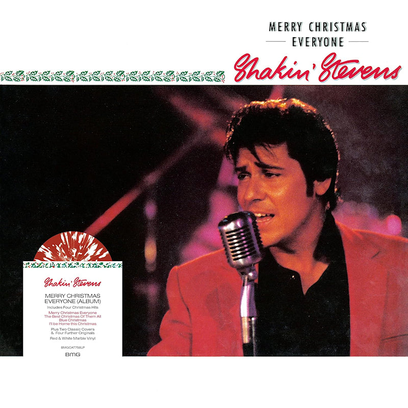 Shakin Stevens - Merry christmas everyone (bf21 (.. Christmas Everyone/ Red & White Marbled Vinyl, Coloured Vinyl LP)