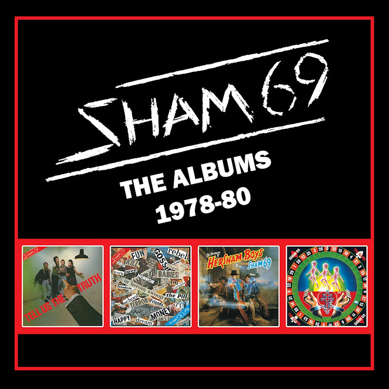 Sham 69 - Albums 1978-80 (Clamshell Box CD)
