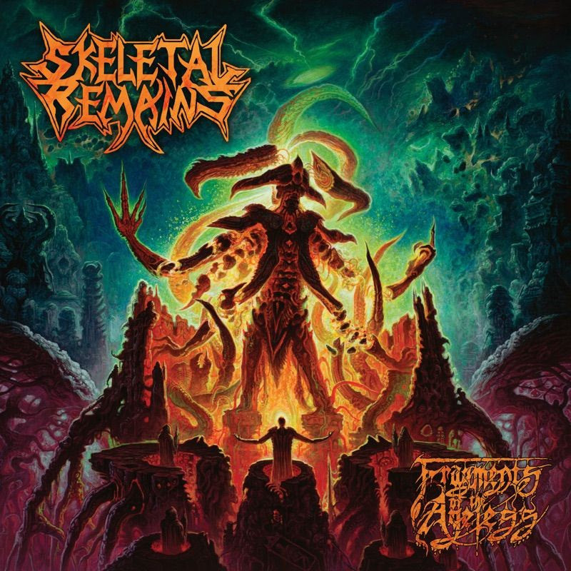 Skeletal Remains - Fragments of the ageless (Magenta, Transparent, Gatefold Sleeve, Coloured Vinyl, Limited Edition LP)
