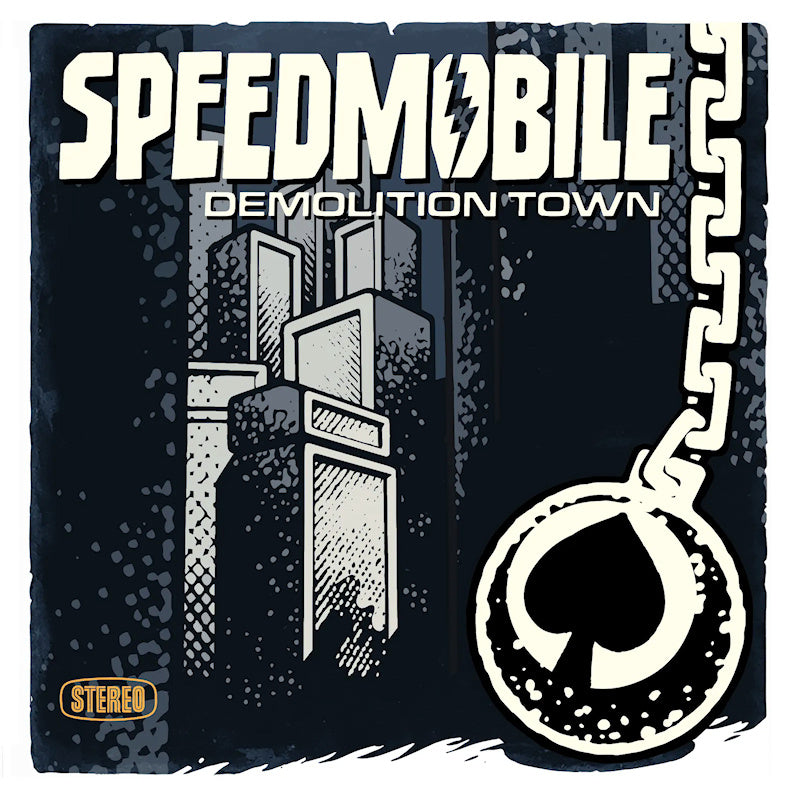 Speedmobile - Demolition town (White 180g, High Quality, Coloured Vinyl, Limited Edition LP)