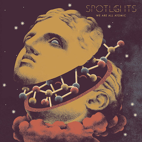 Spotlights - We are all atomic (.. Atomic / Marbled Blue Orange Vinyl, Coloured Vinyl 12-inch maxi-single)