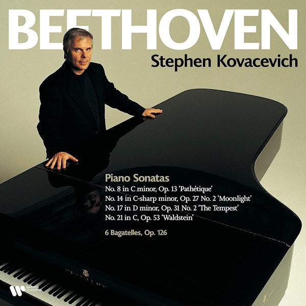 Stephen Kovacevich - Beethoven piano sonatas no.8, 14, 17 & 21/6 bagatelles op.126 (.. No.8, 14, 17 & 21/6 Bagatelles Op.126 / 180gr., High Quality LP)