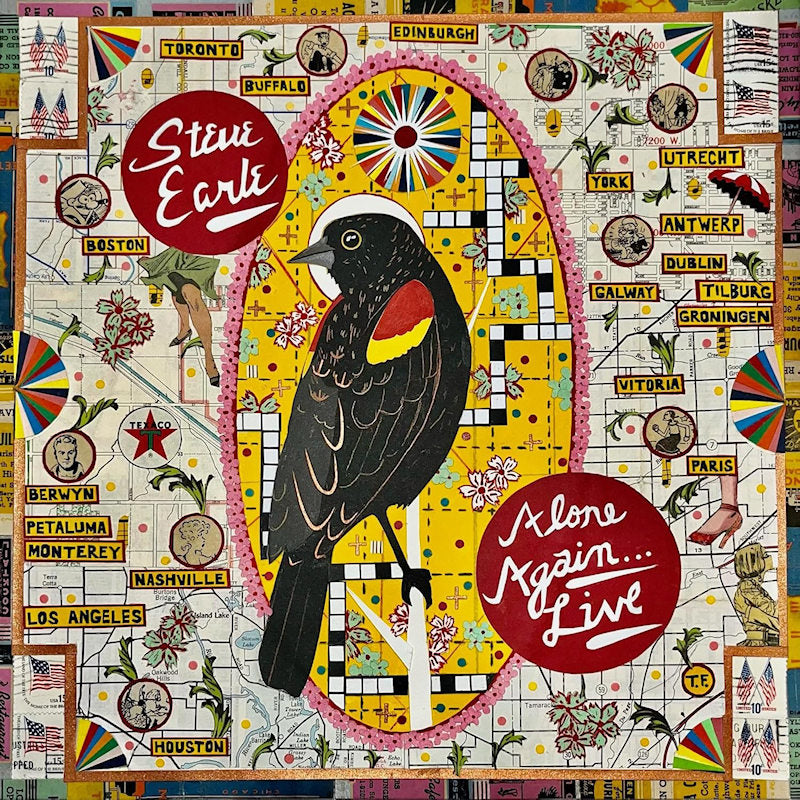 Steve Earle - Alone again (live) (LP)
