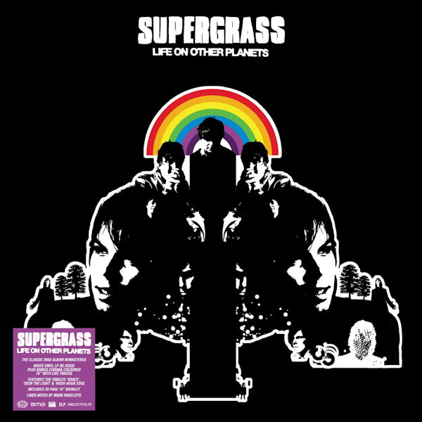 Supergrass - Life on other planets -2023 reissue white vinyl- (.. Planets / + 10", Remastered, Coloured Vinyl LP)