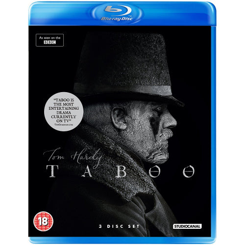 Tv Series - Taboo (Uk Version /Cast: Tom Hardy, Leo Bill, Oona Chaplin blu ray movie)