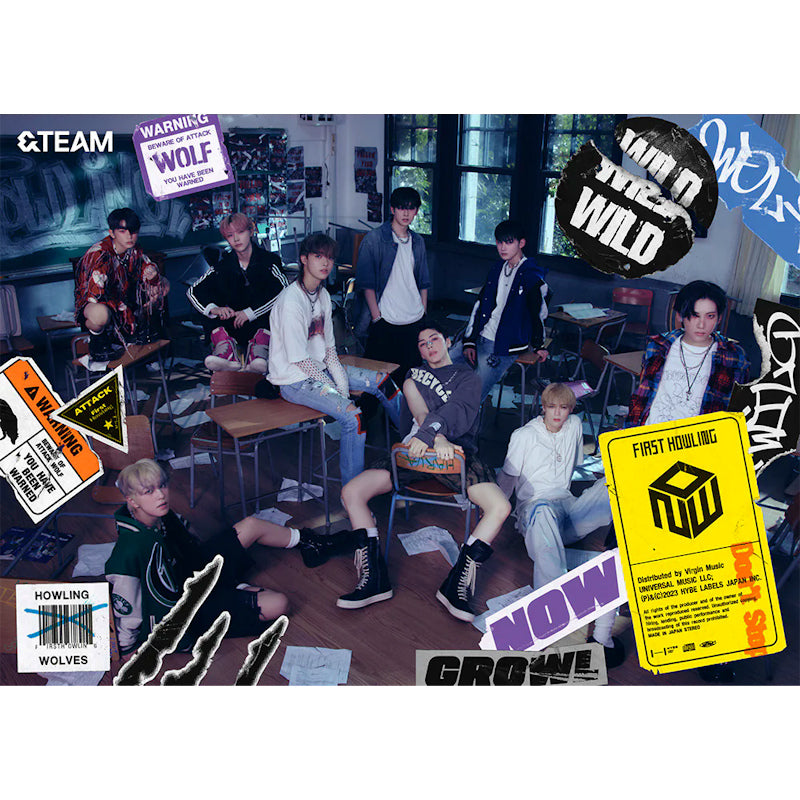 &TEAM - First Howling: NOW (Limited Edition A) (Photobook, Limited Edition CD)