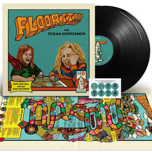 Texas Gentlemen - Floor it!!! (Gatefold Sleeve, Download Code LP)