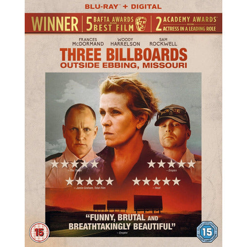 Movie - Three billboards outside ebbing, missouri (.. Outside Ebbing, Missouri / Uk Version blu ray movie)