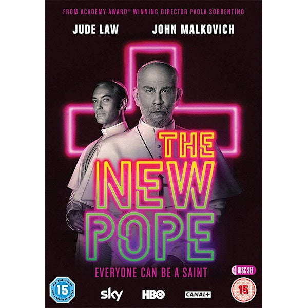 Tv Series - New pope (Uk Version /Cast: Jude Law, John Malkovich DVD movie)