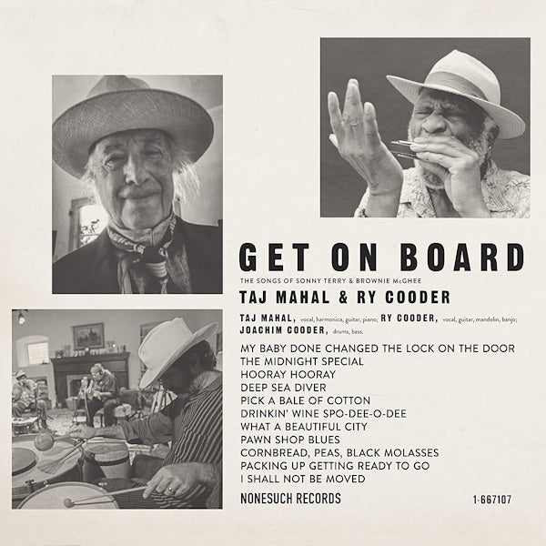 Mahal, Taj & Ry Cooder - Get on board (6189268 LP)