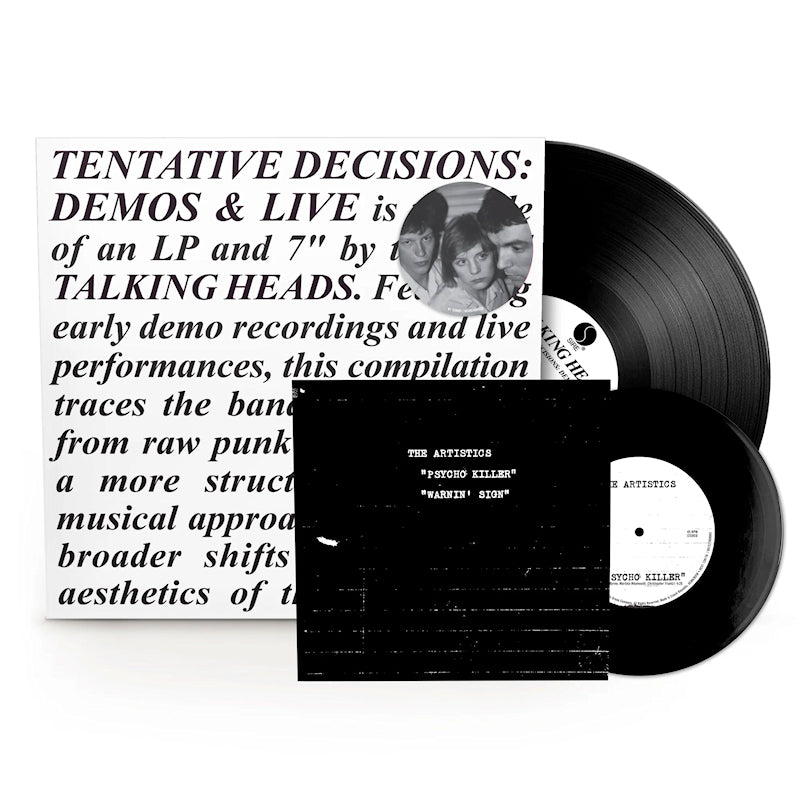 Talking Heads - Tentative decisions: demos & live (LP)