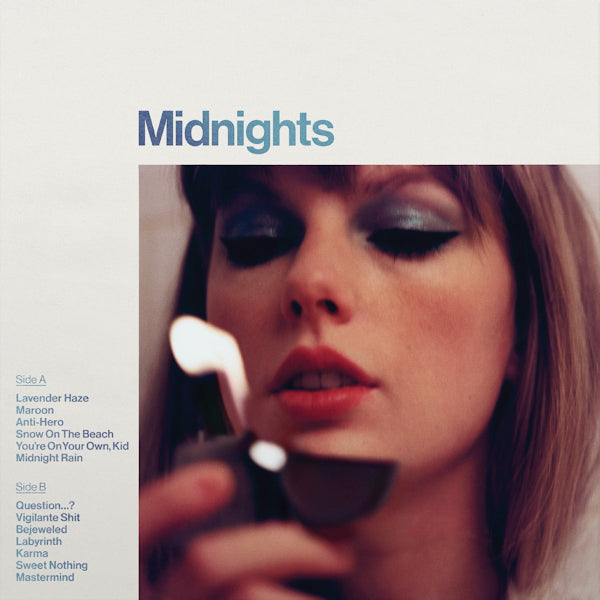 Taylor Swift - Midnights (Moonstone Blue Edition, Coloured Vinyl LP)