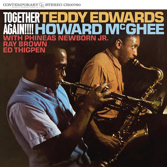 Teddy Edwards, Howard Mcghee, Phineas Newborn Jr., - Together again!!!! (High Quality LP)