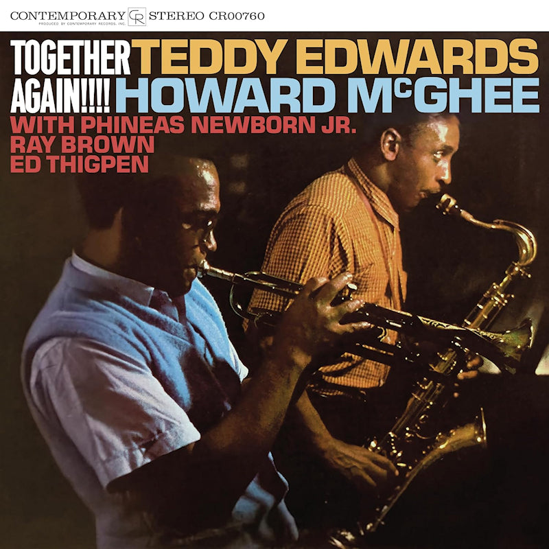 Teddy Edwards, Howard Mcghee, Phineas Newborn Jr., - Together again!!!! (High Quality LP)