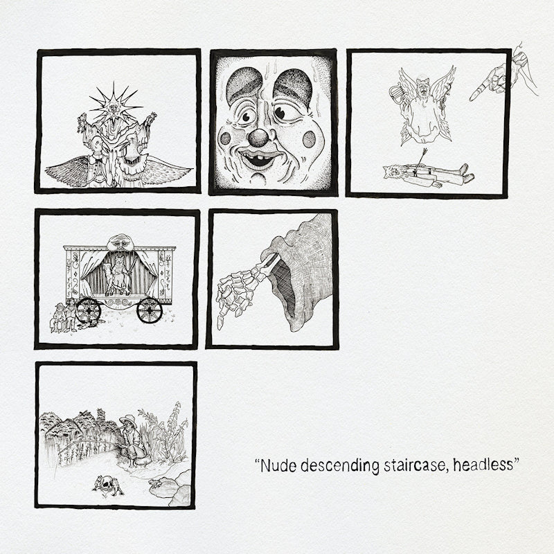Teen Suicide - Nude descending staircase headless (clouds grey) (Coloured Vinyl LP)