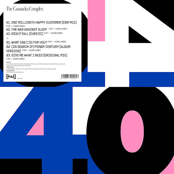 The Cassandra Complex - Pias 40 (12-inch maxi-single)