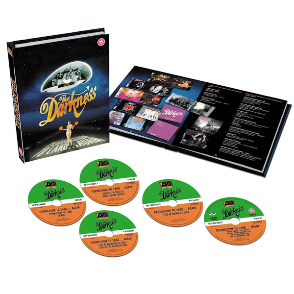Darkness - Permission to land... again (.. Land... Again / 4cd+1dvd CD)